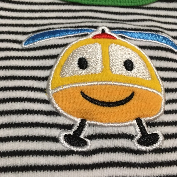 3m (5/$20) Helicopter Onesie and Shorts - Picture 3 of 8